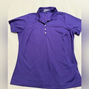 Nike Women's Vibrant Purple Polo Shirt